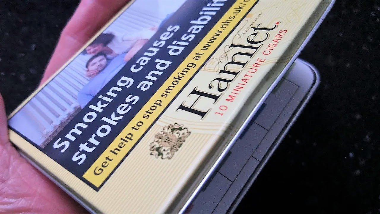 Hamlet Miniature Cigars - Metal Tin