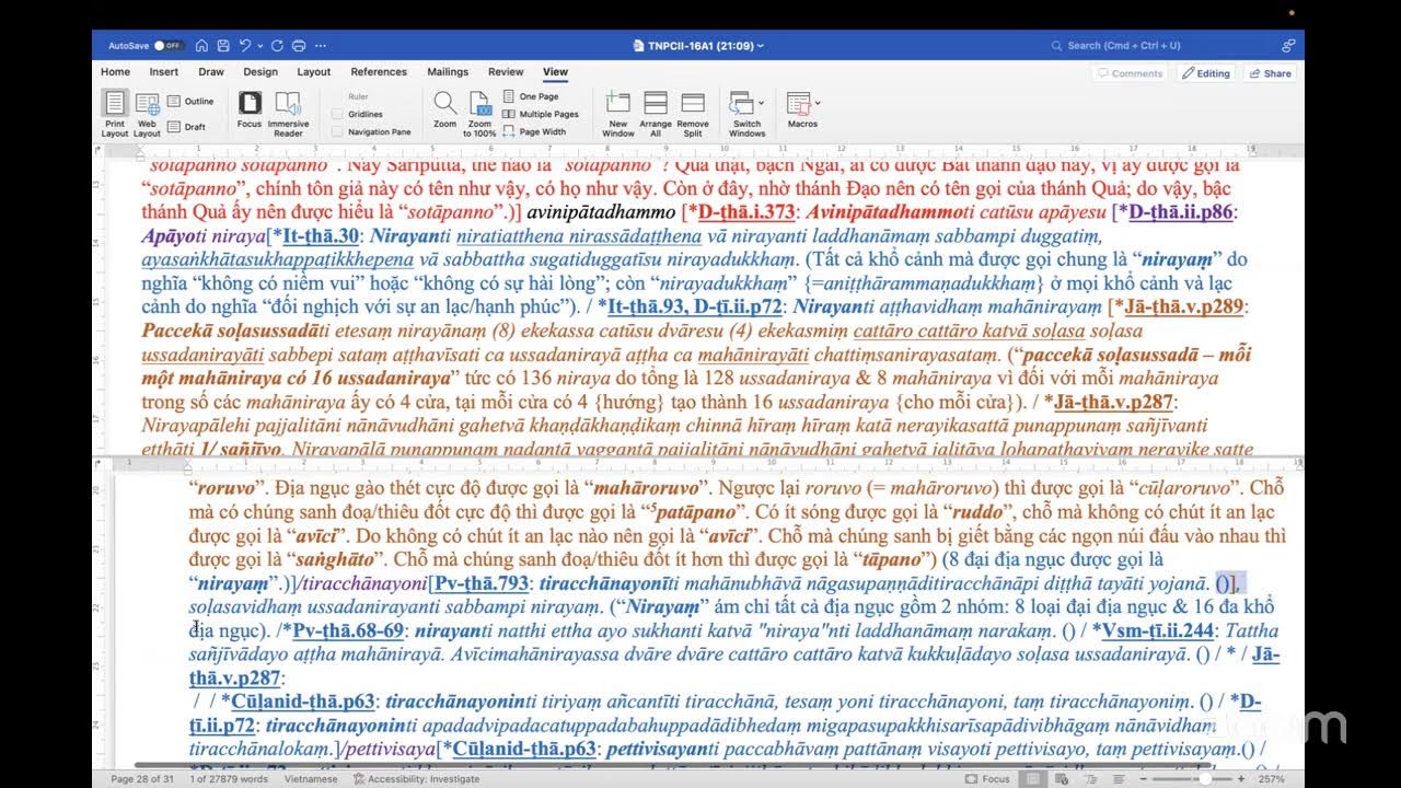 Buổi 553 (27/02/26): Lớp Pāḷi Căn Bản 1 | Sư Thiện Hảo (Bhikkhu Vāyāma) giảng