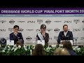 Press Conference - Grand Prix | Zen Elite FEI Dressage World Cup™ Final 2026