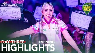 NERVELESS! Day Three Evening Highlights - 2023/24 Paddy Power World Darts Championship screenshot 5