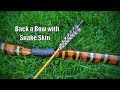 How to Back a Bow with Snake Skin