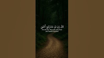 سورة طه الآيات (١٢٤-١٢٦)