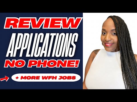 🙌🏾 NO CALLS! Simply Review Applications + More Work From Home Jobs 2026