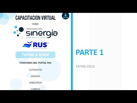 CAPACITACIÓN RUS 29 06 1 Cotizaciones SIS y Portal PAS