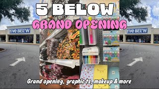 Five Below Grand Opening in Savannah, Ga on Victory Dr.| Graphic T shirts, Exercise Equipment & More