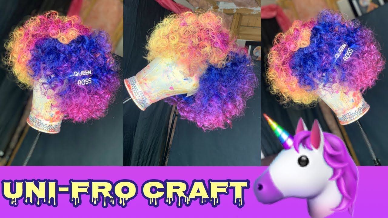 🦄 Uni-Fro Custom Craft | ft AOB hair 🧜🏾‍♀️ Weirdo Vibez