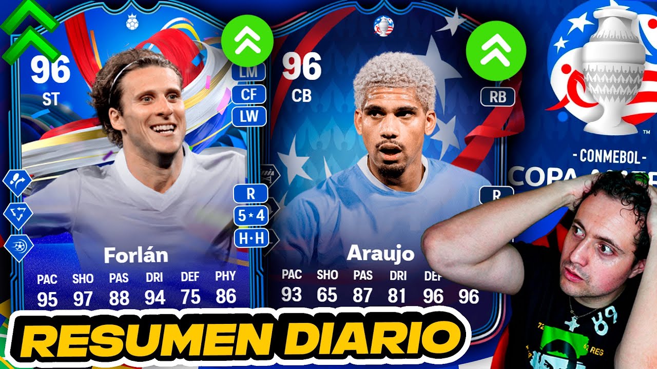 RESUMEN DIARIO CARTAS DINÁMICAS DE LA COPA AMÉRICA | FC 24 TRACKER | CONAN GW | Fecha 4