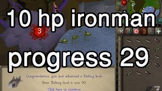 [OSRS] 10HP IM Progress 29: more fishing
