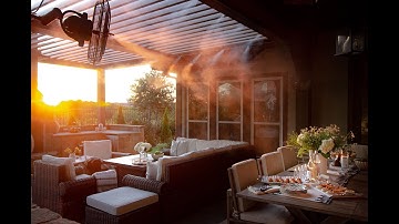 How to install aerMist high pressure misting system and cool your patio