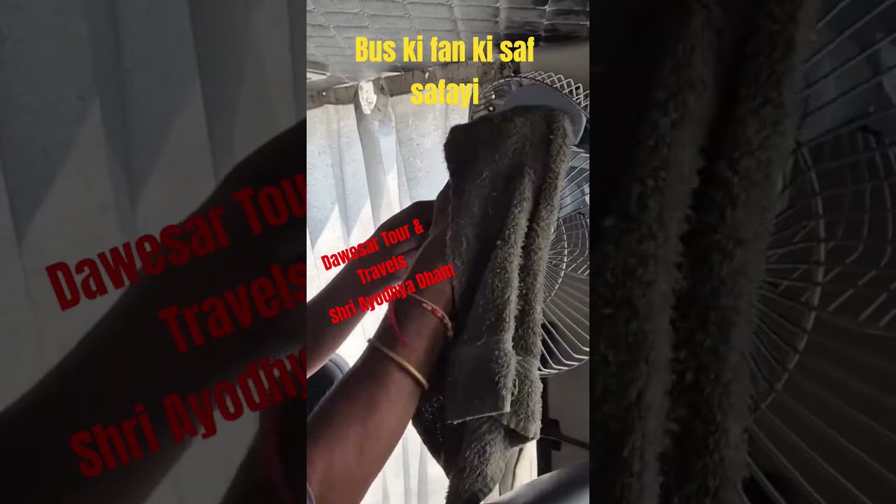 I Cleaned The Bus Fan For MAX AIRFLOW
