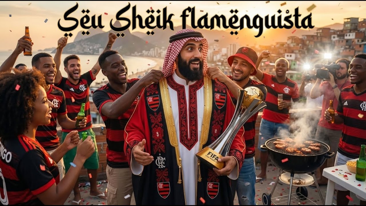 🔥  Seu Sheik Flamenguista | Paródia Seu Jorge burguesinha  Festa Rubro-Negra na Laje