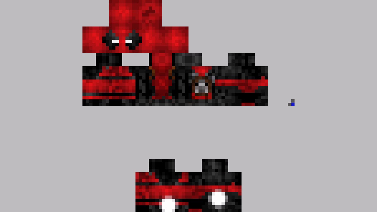 скин дедпула в майнкрафте #7