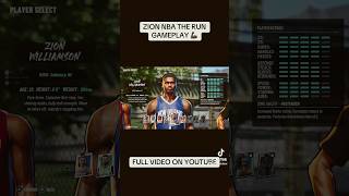 ZION WILLIAMSON is OVERPOWERED in NBA THE RUN!💪🏿 #nbatherun #nba #zionwilliamson #gameplay #fyp