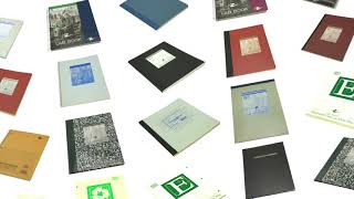 Information 77108 Marble Hardcover Lab Notebook News