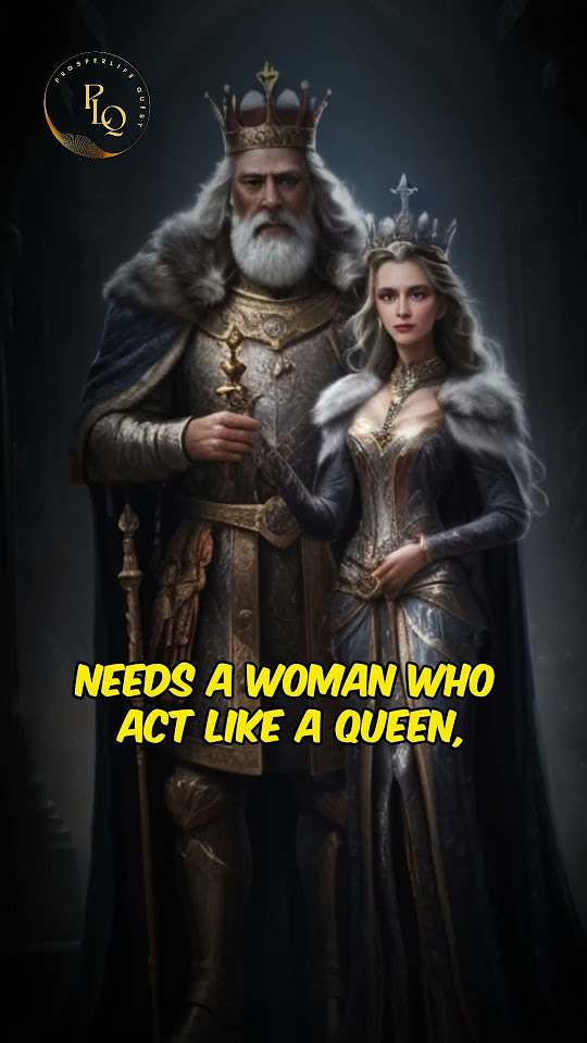 A king needs a queen! Personal Development. motivation viral YouTube