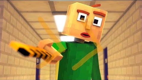 “Baldi’s Basics The Musical” - Animated Minecraft Music Vídeo (reverse)