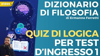 Quiz di logica per test d'ingresso 1 - Quantificatori e insiemi