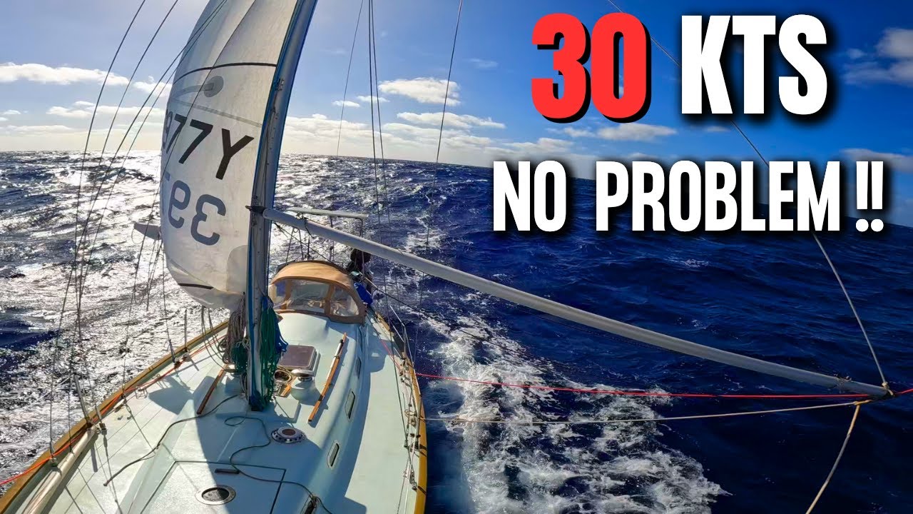Dramatic Change In The Weather 700 Mile Open Ocean Passage Pt 2 / Offshore Sailing  Ep 129