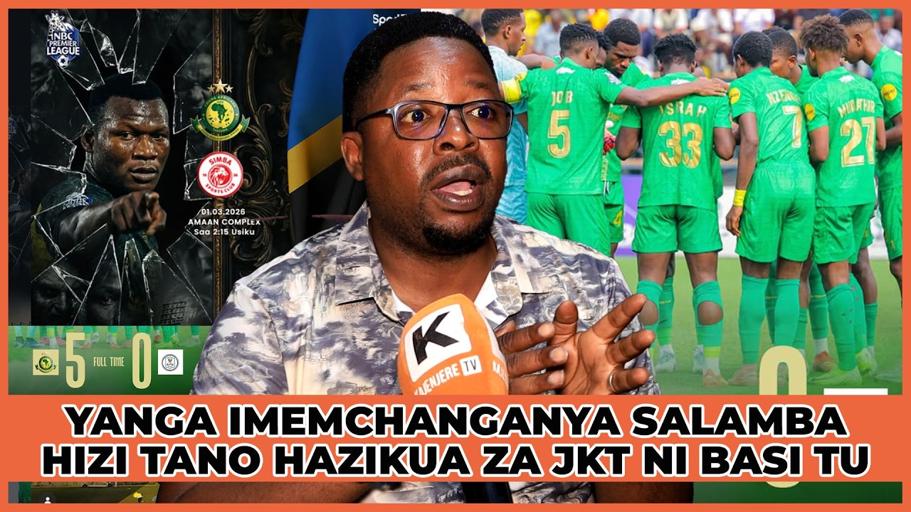 YANGA YAMVURUGA SALAMBA,HIZI TANO ZA JKT HAZIKUA ZAKE,KWENYE MAISHA OMBA BAHATI DUBE,DUBE DUBE DEPU?