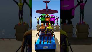 GTA 5 Epic Water Ragdolls Spiderman Jump/Fails Ep 60 #shorts