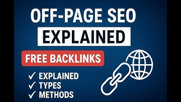 Off-Page SEO Explained: 100% Free Backlink Methods for Beginners to Advanced (2025)