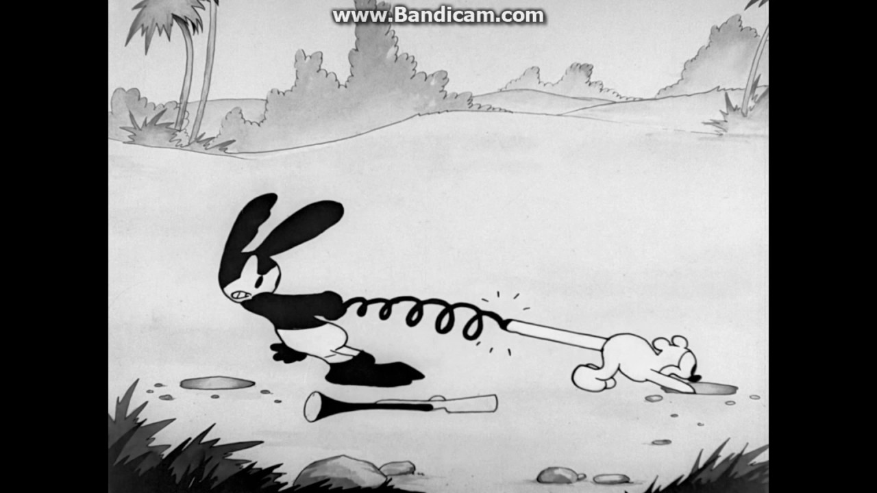 Oswald The Lucky Rabbit  "Africa Before Dark" "1928" (Lost Cartoon)