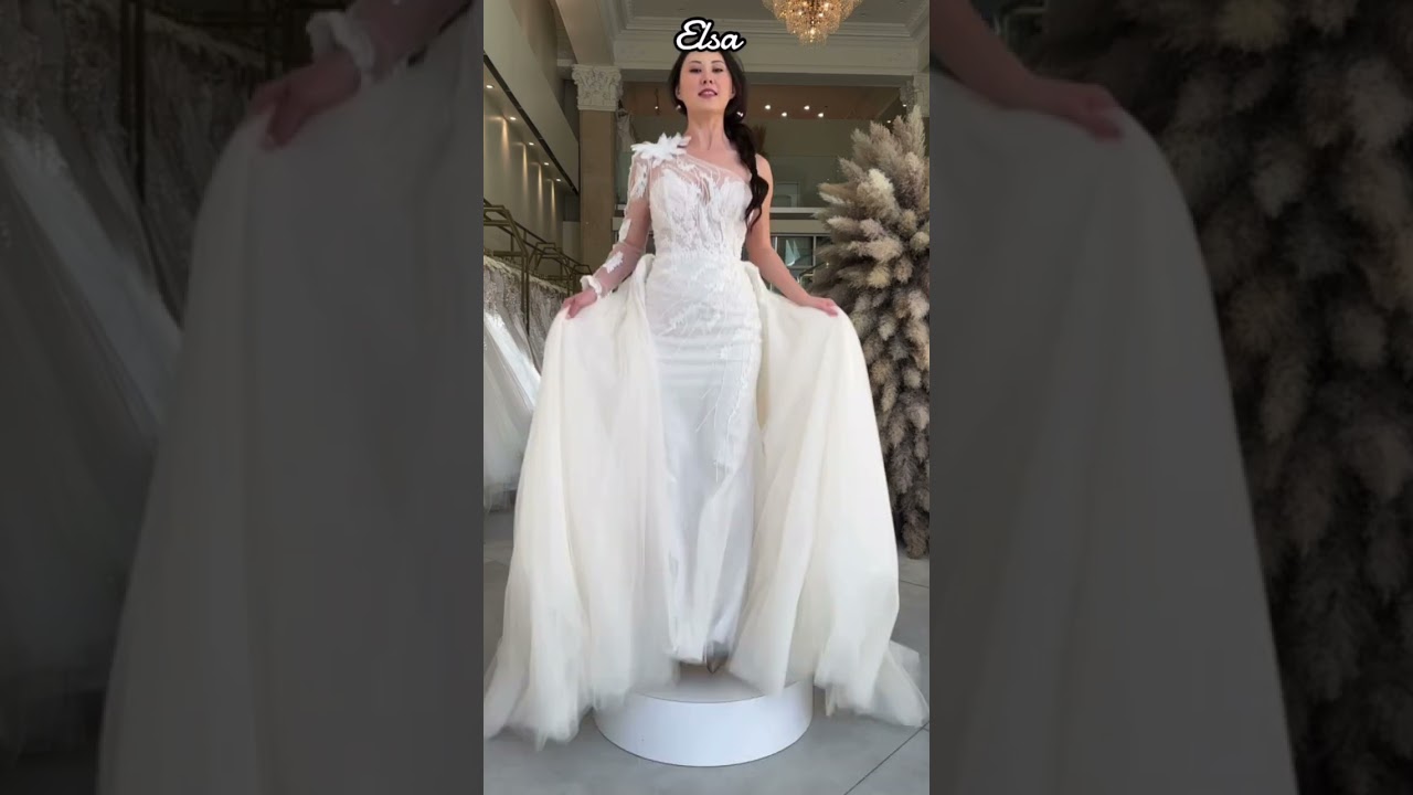 ⁣Wedding Dresses Inspired by Disney Ladies ✨ #wedding