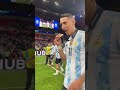 Angel Di Maria Is On Finalissima Medal Finalissima Argentina Italy Dimaria