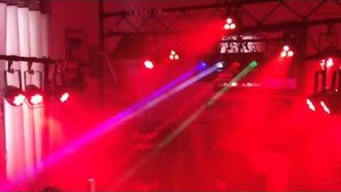 DMX lighting My first Chase :)