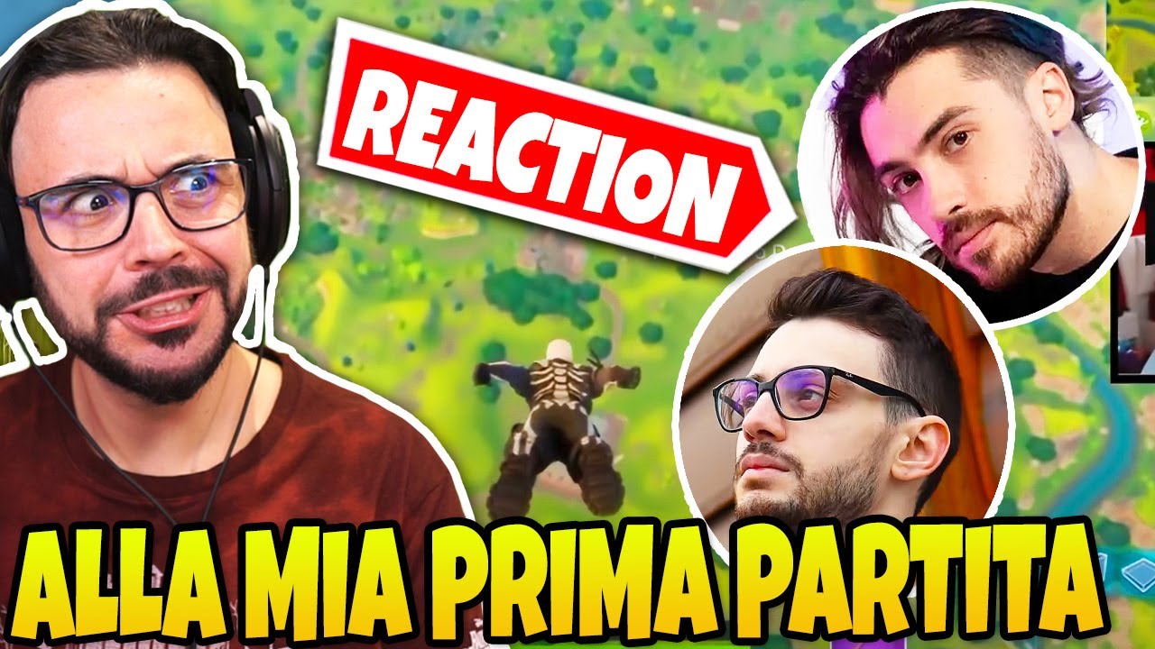 POWER e REKINS Reactano alla mia prima Partita di FORTNITE - YouTube
