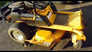 Repairing Rebuilding Zero Turn Tractor Hydro For  20