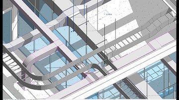 REVIT MEP HVAC How to place duct hangers with LOD 300 manufactured duct parts plus cable trays
