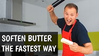 How To Soften Butter FASTEST WAY - Cool Cooking Tip - Inspire To Cook by Inspire To Cook 33,915 views 8 years ago 1 minute, 22 seconds