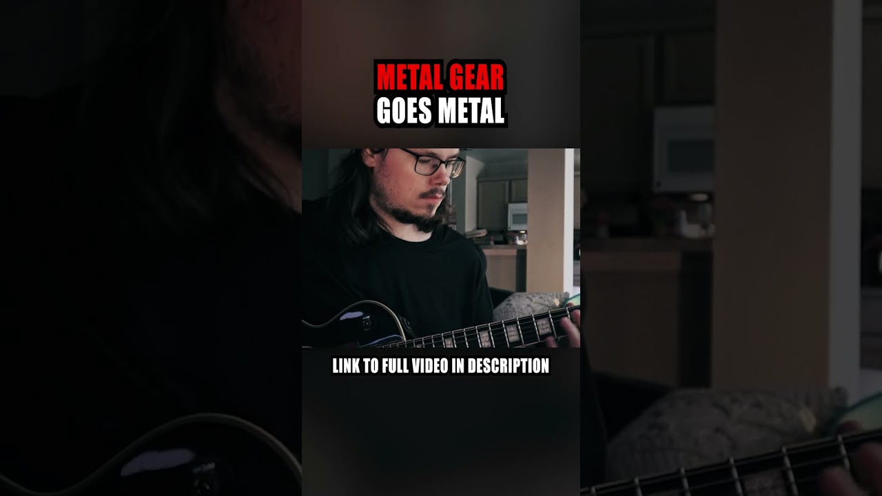 Metal Gear Solid Metal Cover #metalgearsolid #metalmusic #metalcover
