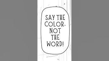 can you pass the stroop test? #psychology #education #games