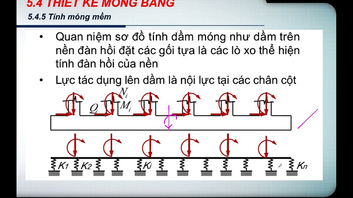 So sánh móng băng và móng bè