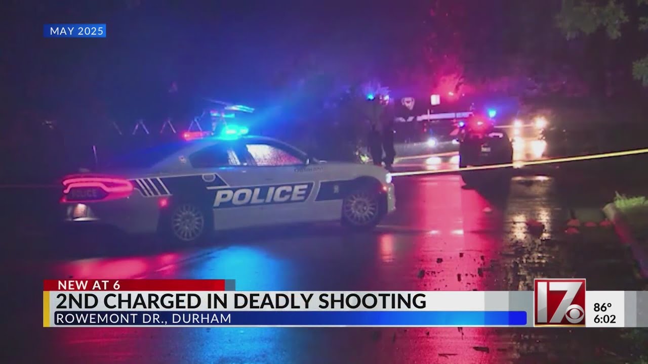 Second suspect charged in deadly Durham shooting - YouTube