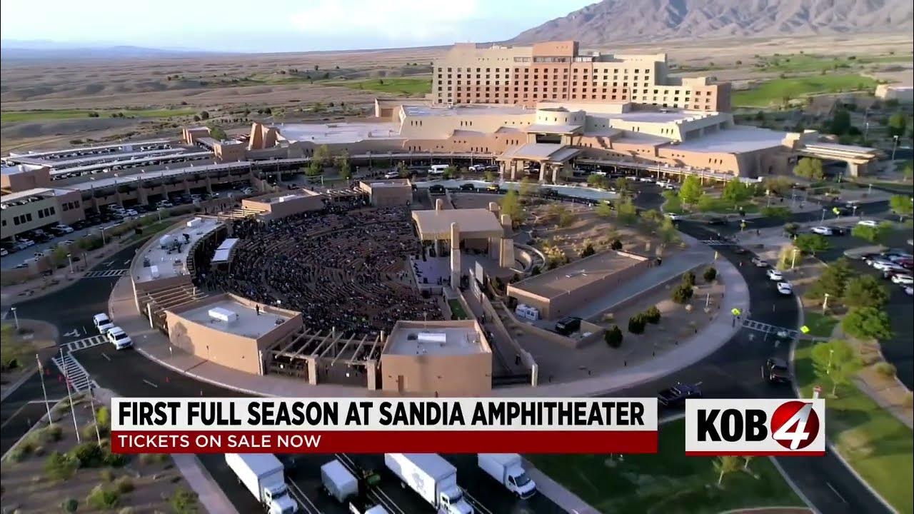 Tickets on sale for Sandia Amphitheater concerts YouTube