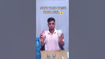 Colgate + Blub = Soft Blub Hack ✅ { Science project class 7th #shorts #gamtng #science #edit #viral