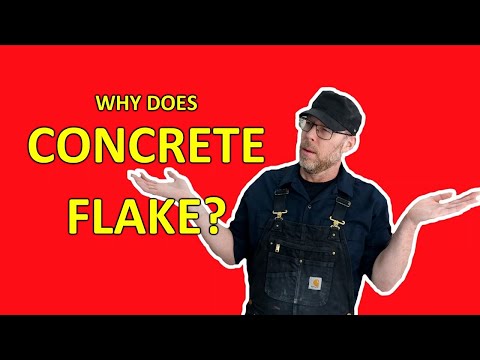 Why Does Concrete Flake or Spall?