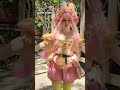 Rosy Maple Moth Faerie Garb #renfaire #renaissancefestival #fairy #ootd #fairymakeup #fae
