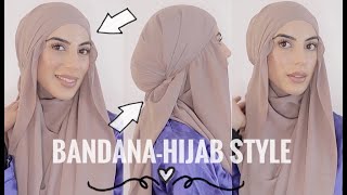 Tutorial Hijab (tampilan bandana) | Gaya Hijab Elegan Dan Cantik!