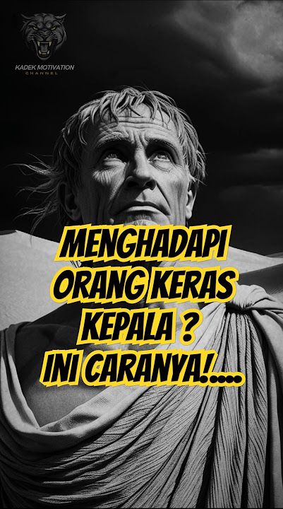 Menghadapi orang keras kepala menurut Stoikisme- part 1.#stoikisme #shorts
