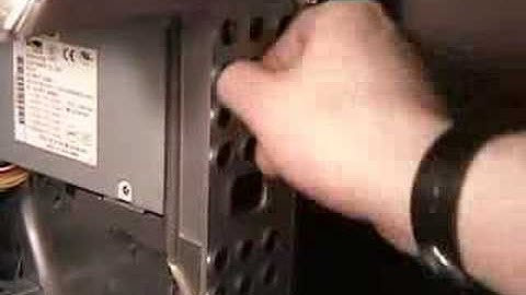 PowerMac G4 (Mirror Drive Doors) Power Supply Replacement