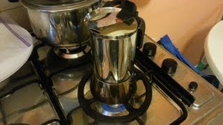 Bialetti Venus Stainless Steel Espresso Maker Review and HowTo  Recorded with the Galaxy Note II