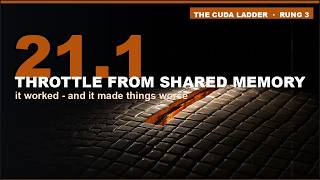 ​CUDA programming episode 3: The Shared Memory Trick That Made My Code Slower