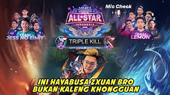 MIC CHECK ZXUAN - MLBB ALL STAR 2020 Team Lemon Vs Team Jess No Limit Game 2