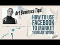 marketing your artwork on facebook