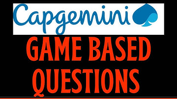 CAPGEMINI GAME BASED QUESTIONS || DEDUCTIVE LOGICAL THINKING