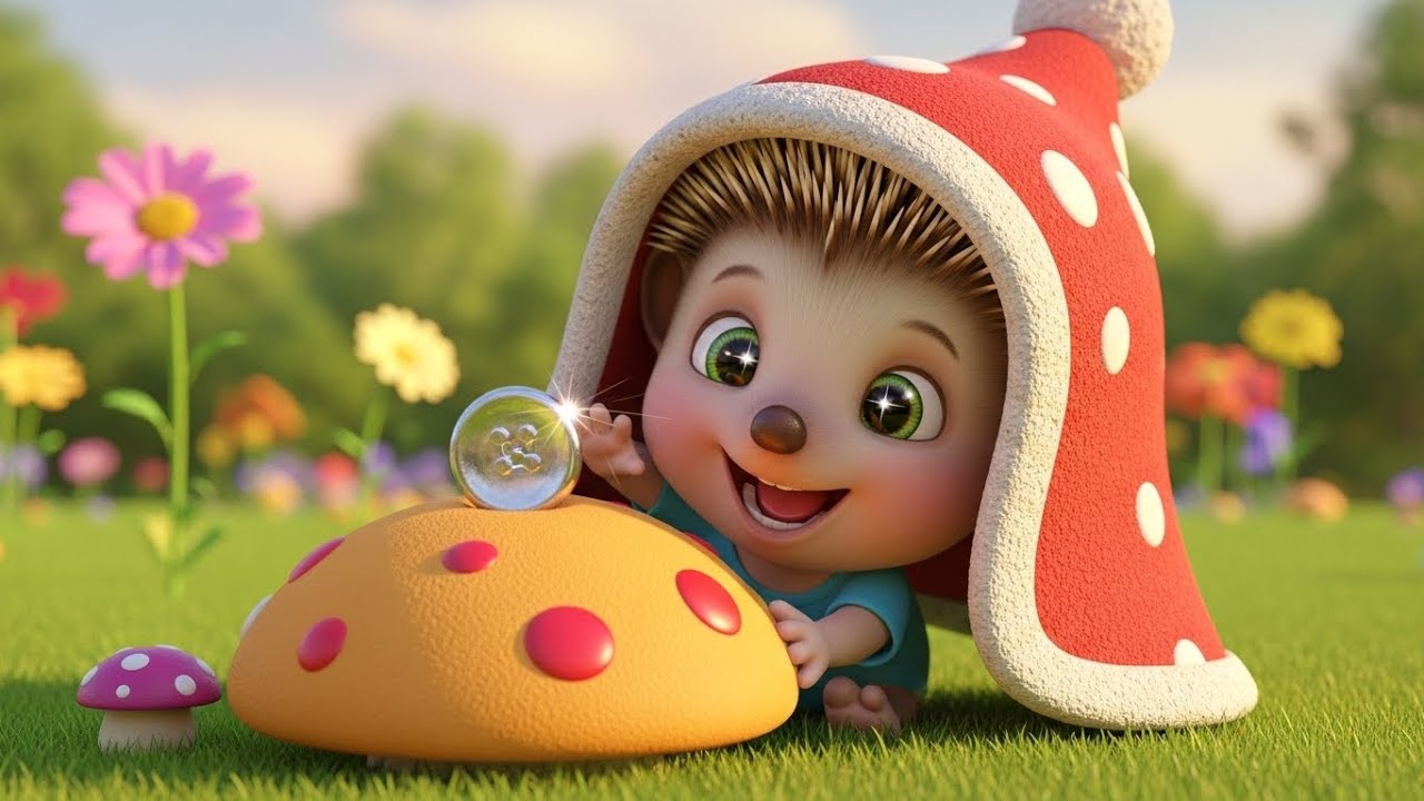 Por que o ouriço bebê tem um botão | Canção Infantil Engraçada | Rimas para Crianças